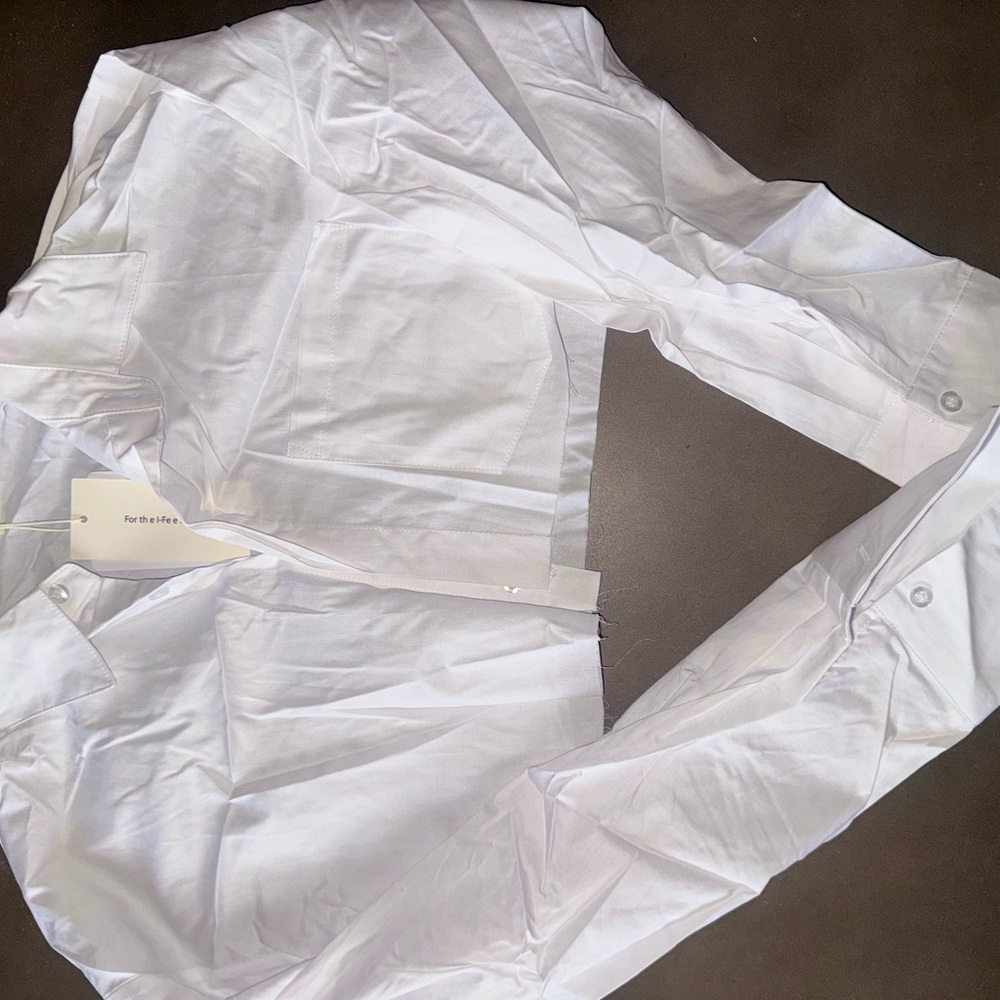 Commense White Crop Top
